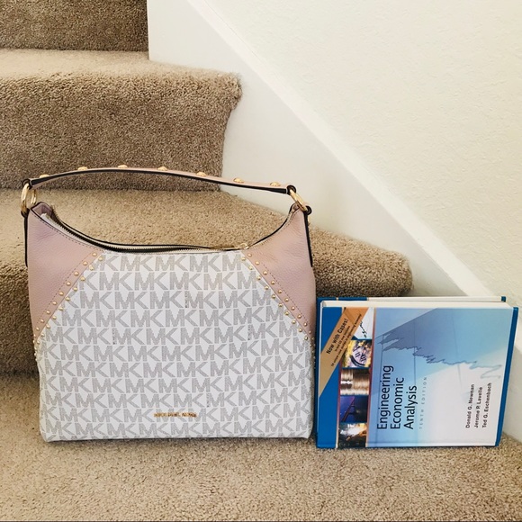 Michael Kors Vanilla ballet medium shoulder bag - Picture 7 of 8